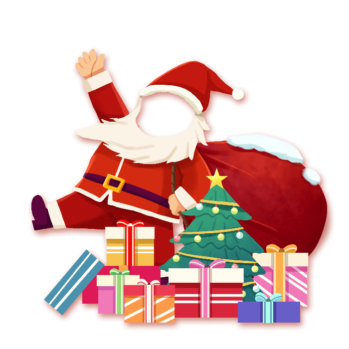 Free Christmas PNG images Frame Design