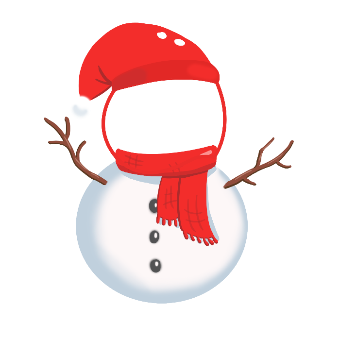 Christmas PNG Free Download Little snowman and little branch