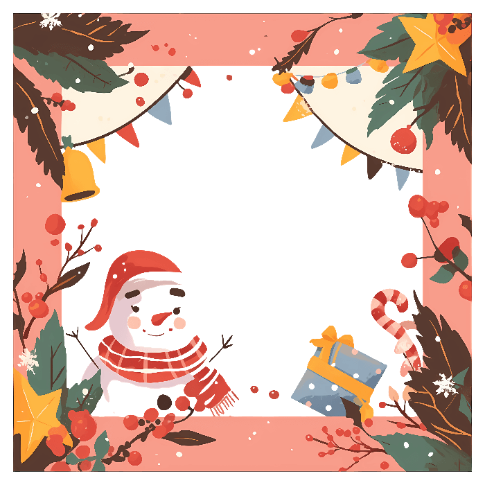 Christmas PNG Free Download Pink festive atmosphere Merry Christmas
